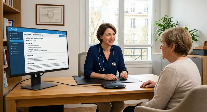 Assistant de consultation Doctolib